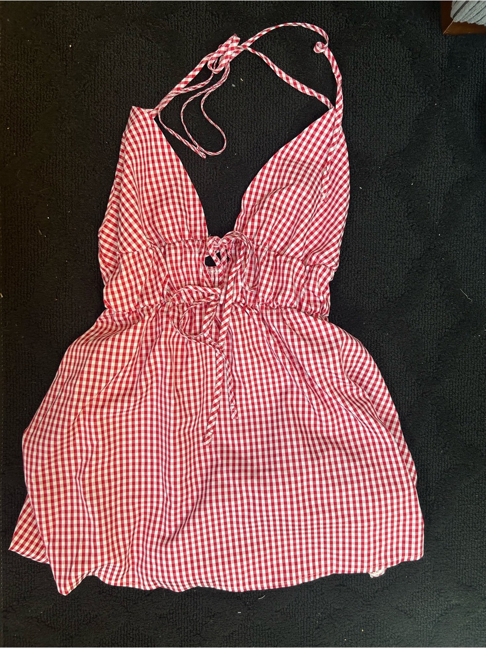 Gingham Mini Dress